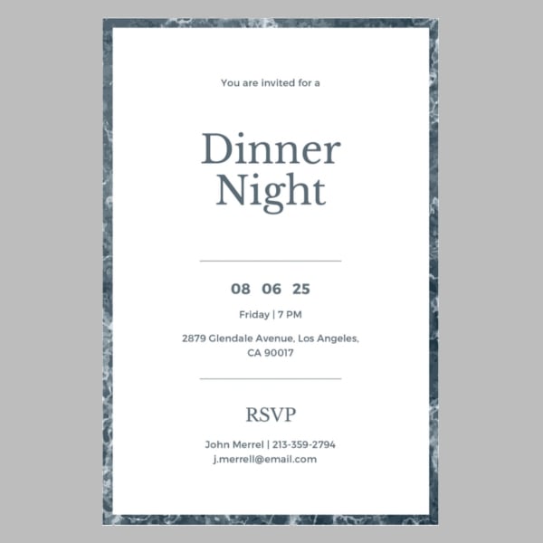 8+ Appreciation Dinner Invitations - Word, PSD, AI Illustrator