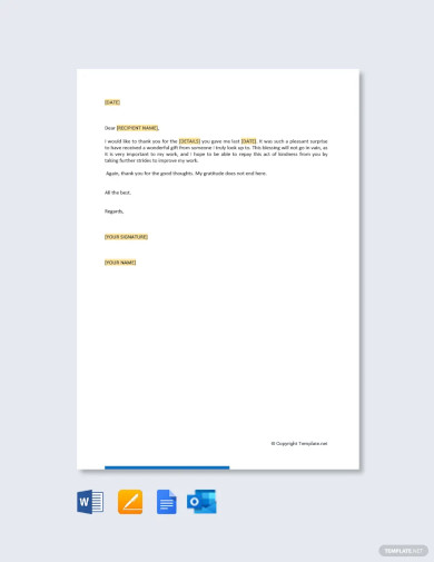 20+ Gift Letter Templates - Word, PDF | Free & Premium Templates