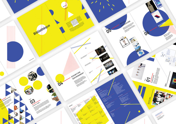 geometric brochure design