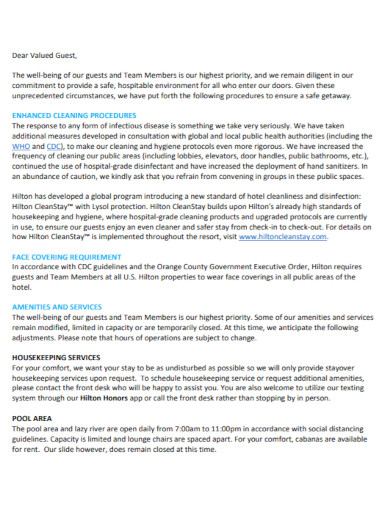 28+ Service Letter Templates -PDF, DOC