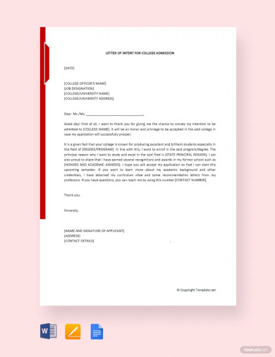 27+ Admission Letter Templates - PDF, DOC