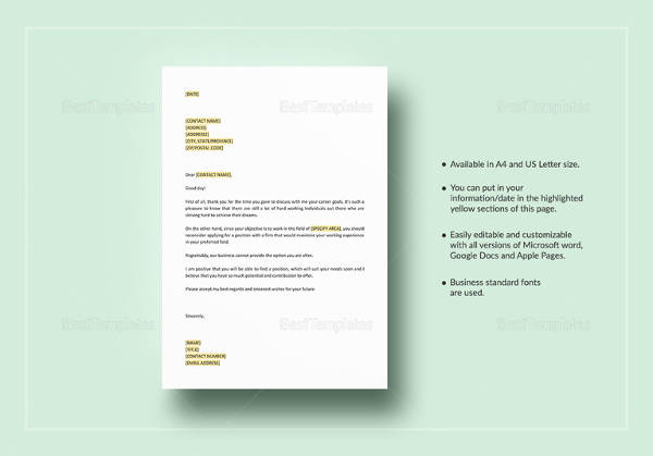 14+ Response Letter Template - Free Sample, Example Format Download