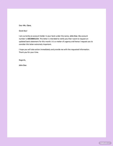 Bank Letter Templates - 25+ Sample, Example Format Download