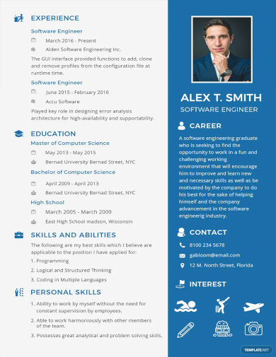 resume-for-software-engineer-fresher-template