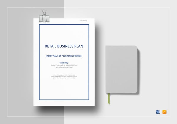 retail business plan template