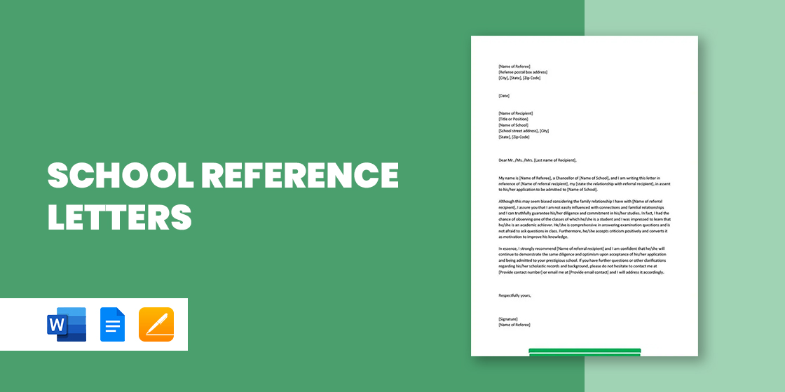 Free Letter of Recommendation Templates (19) - PDF