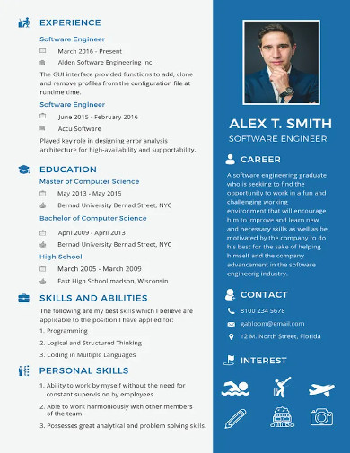 33+ Fresher Resume Format Templates - PDF, DOC