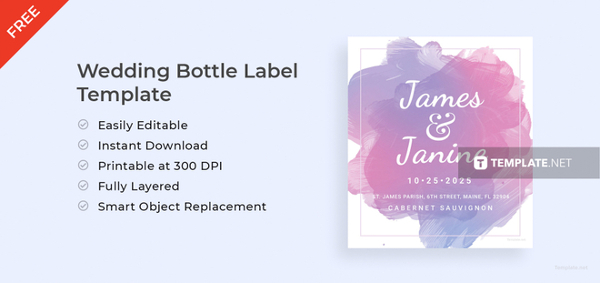 12+ Vintage Bottle Label Templates - Free Printable PSD, Word, PDF ...