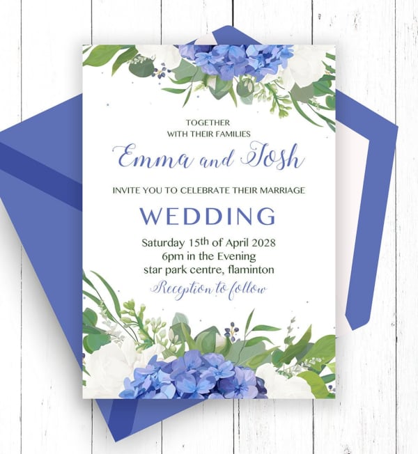 wedding invitation layout template1