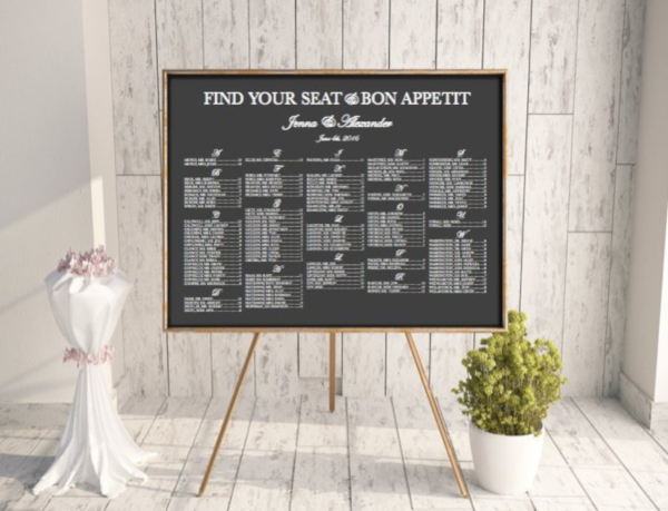 wedding seating layout template1