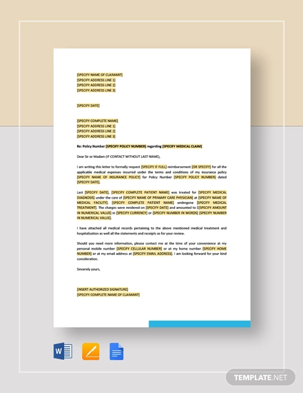 Medical Letter Template - 11+ Sample, Example Format Download