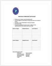 fundraising-event-budget-template