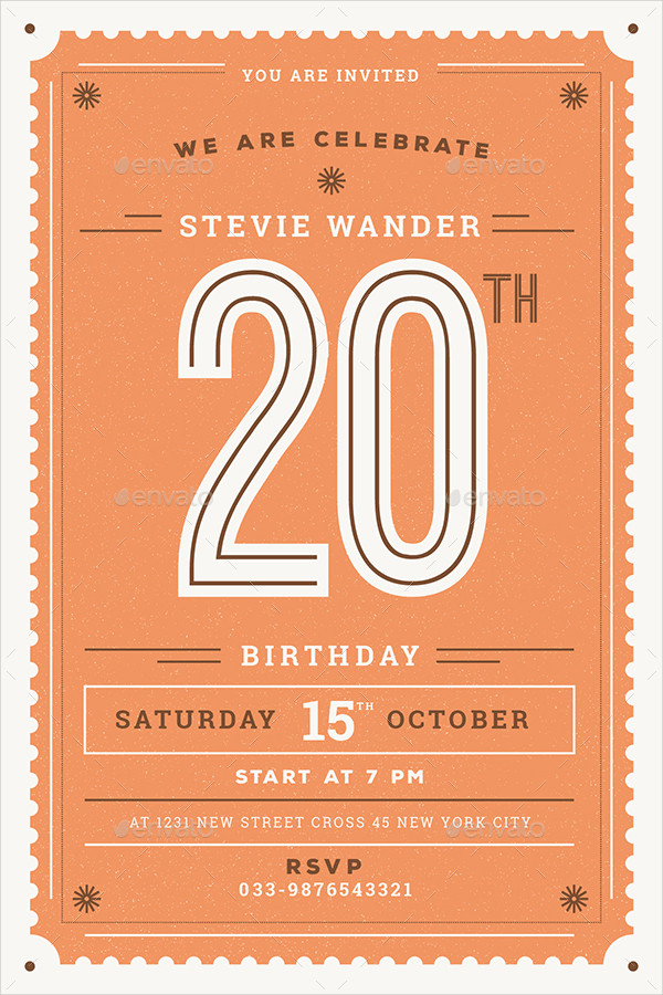 31+ Examples of Birthday Invitation Designs PSD, AI