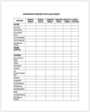 college-student-monthly-budget-template