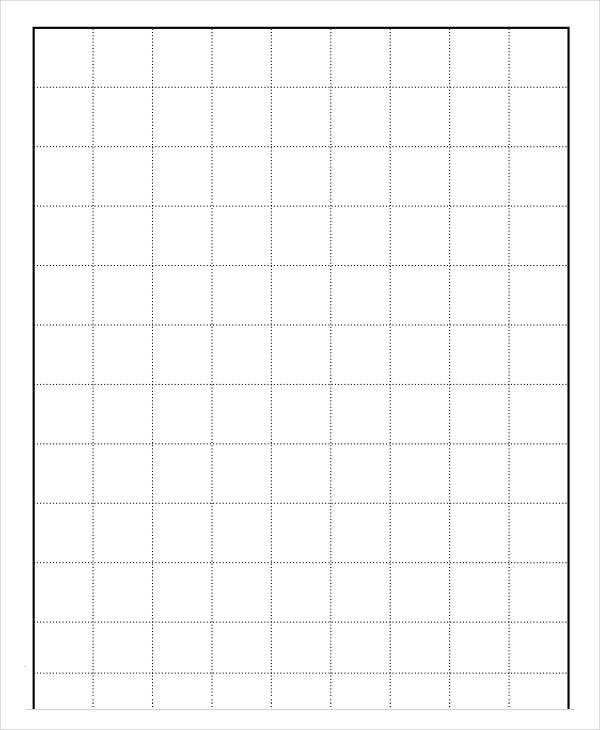 Printable Grid Paper Template - 12+ Free PDF Documents Download