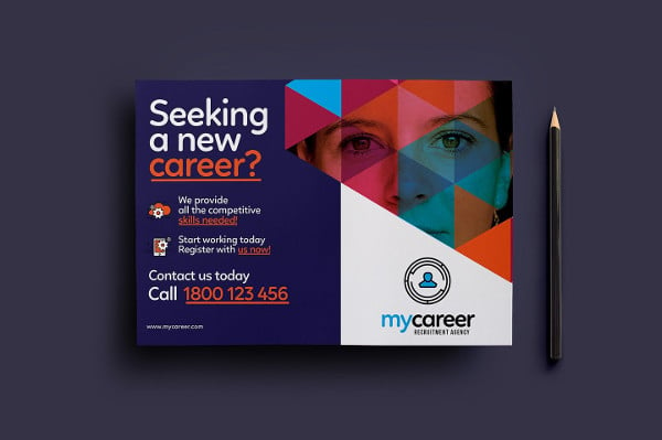 recruitment agency flyer