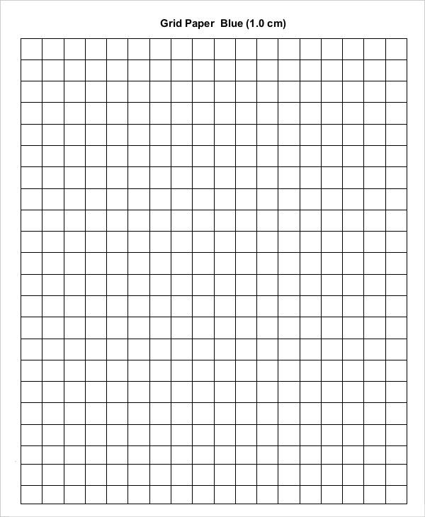 Printable Grid Paper Template - 12+ Free PDF Documents Download