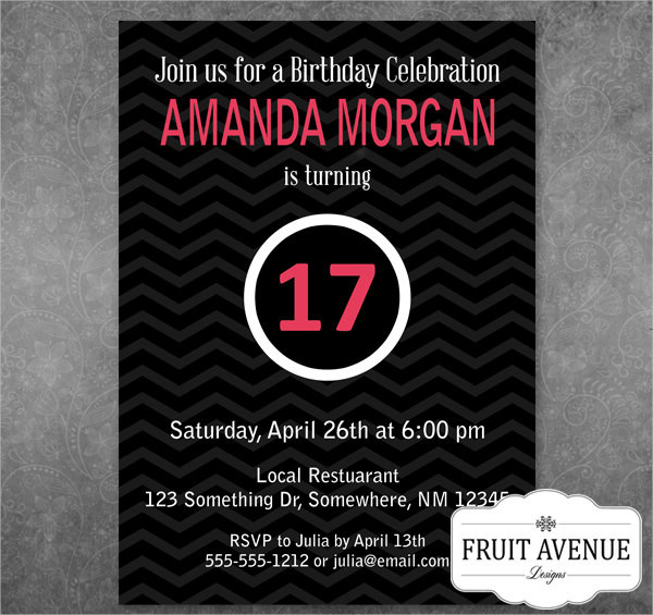 31+ Examples of Birthday Invitation Designs PSD, AI