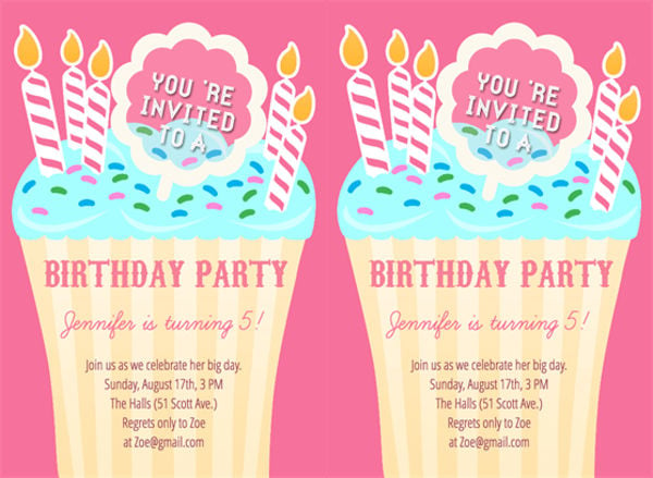 free birthday party invitation