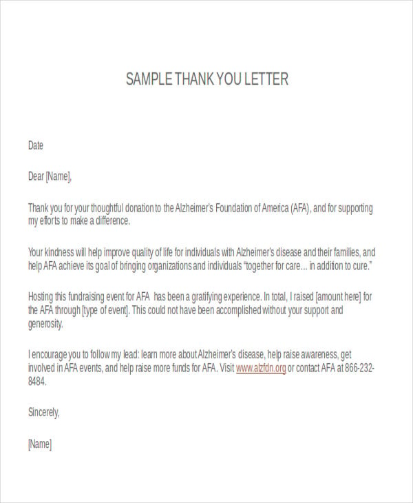 Thank You Letter Formatting from images.template.net