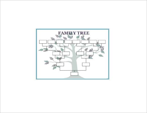 blank large family tree word free download min