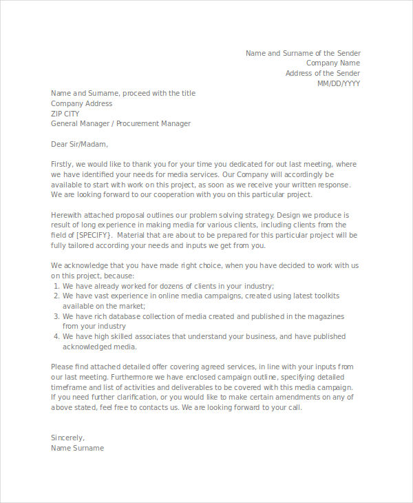business proposal formal letter1