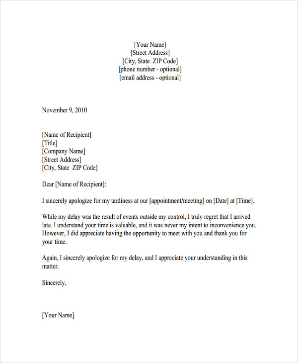 14+ Meeting Appointment Letter Templates - Samples, Examples Format ...