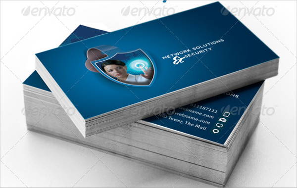 network security business card