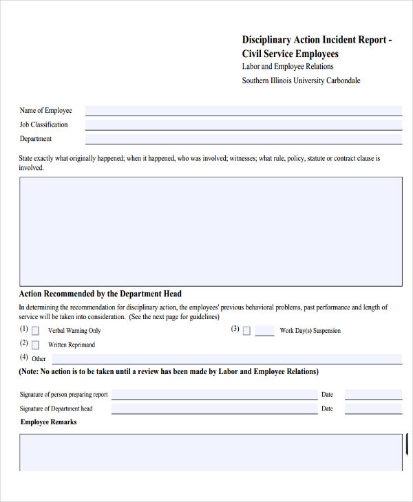 30+ Incident Report Template in PDF | Free & Premium Templates