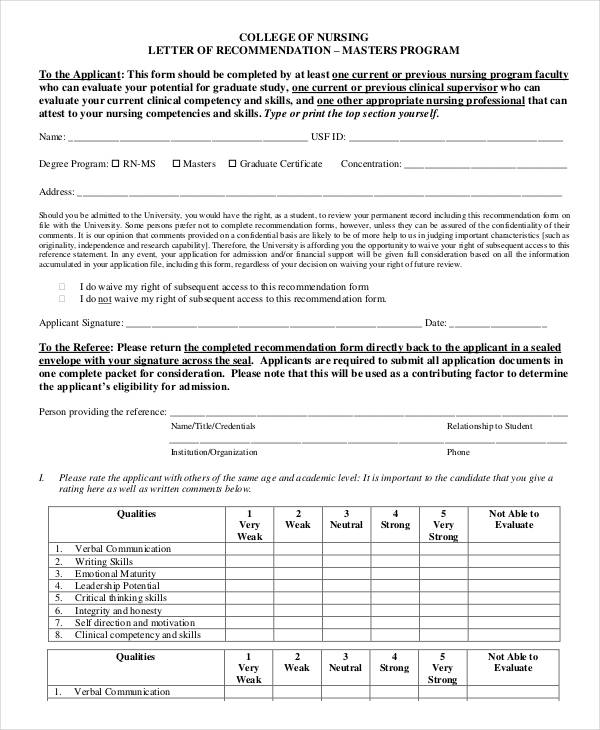 Reference Letter Example - 33+ Free Word, PDF DOcuments Download