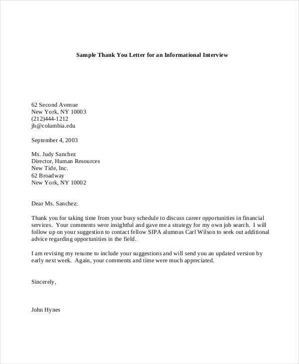 business interview thank you letter1