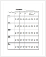 class-room-behaviour-chart-free-pdf-template