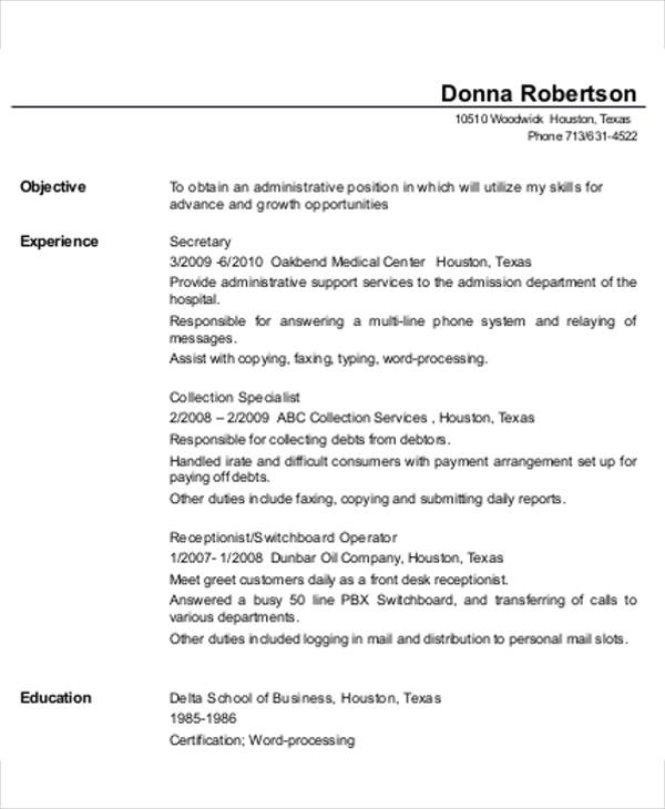 resumes openoffice templates