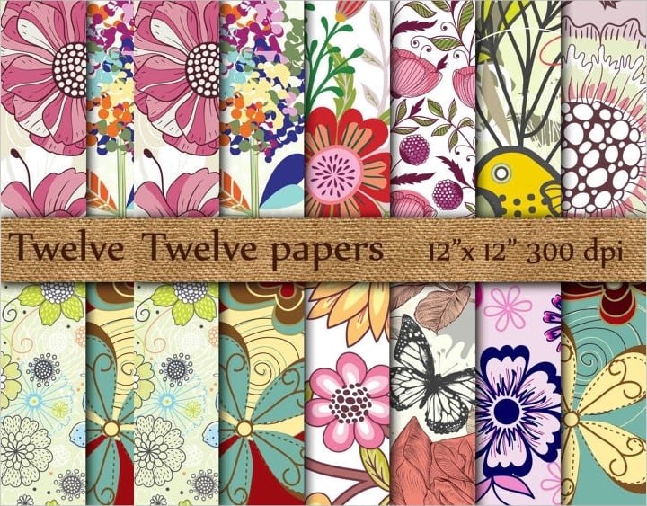 floral-paper-pattern