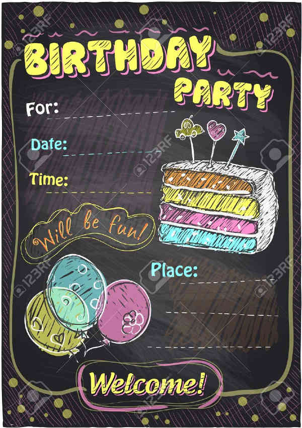 free welcome birthday poster