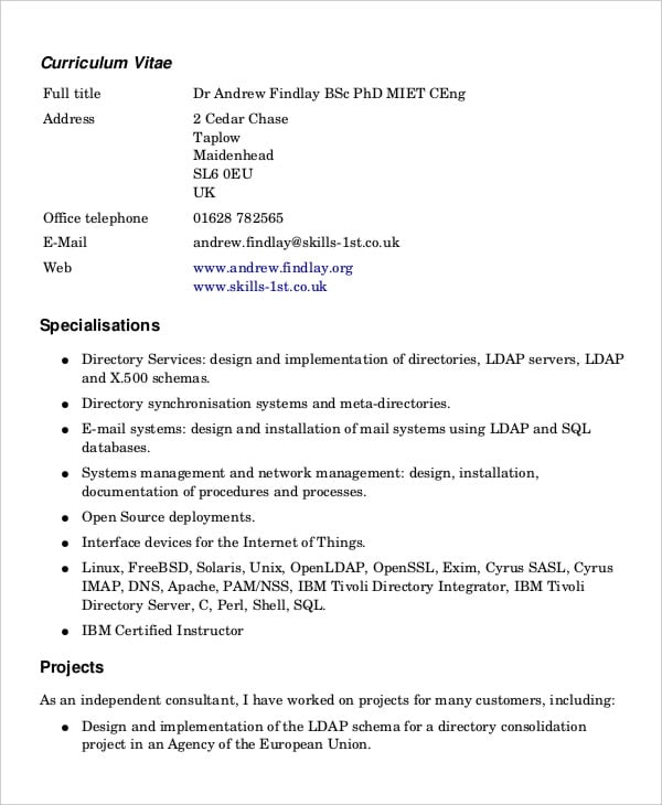 Printable Resume Template - 35+ Free Word, PDF Documents ...
