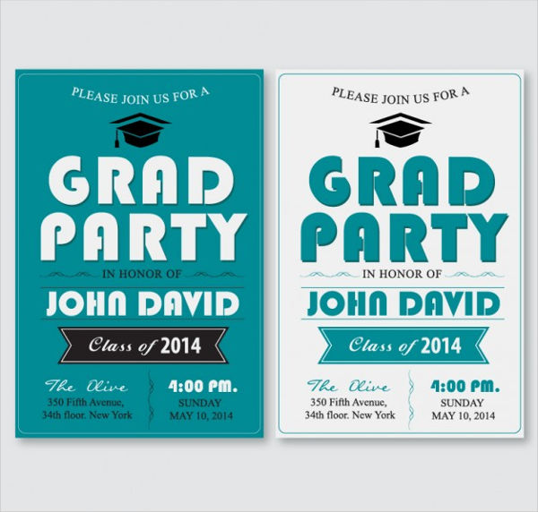 college graduation celebration invitation