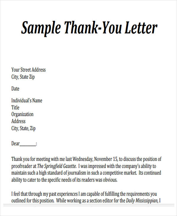 44+ Business Letter Format