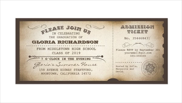 vintage-graduation-ticket-invitation