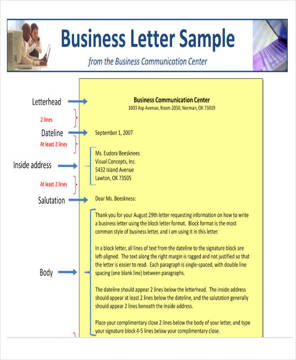 44+ Business Letter Format