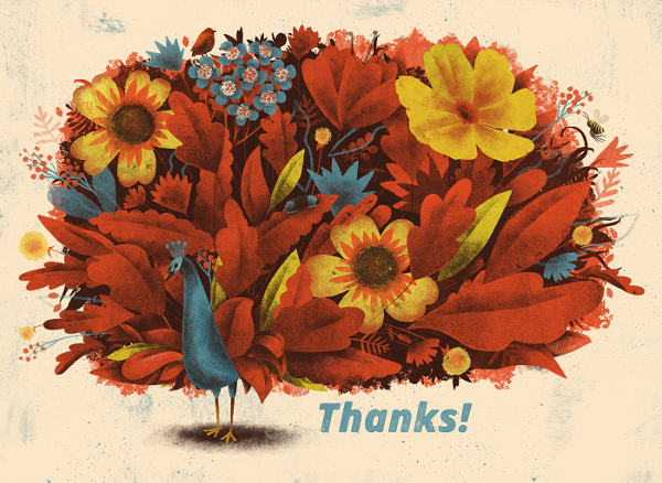 free thank you card