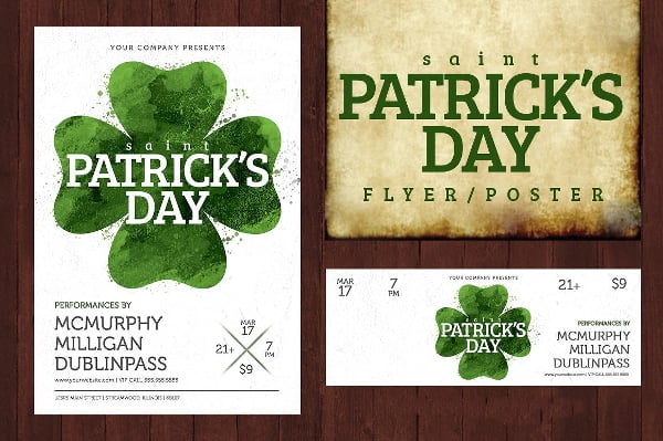 St Patrick's Day Poster - 12+ Free Templates in PSD, AI