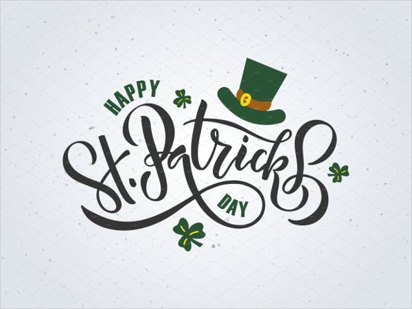 Elegant Owl for Saint Patrick's Day Poster by LV-creator