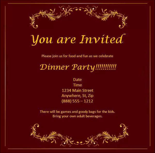 Invitation Template For Meeting
