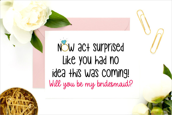 wedding proposal greeting card