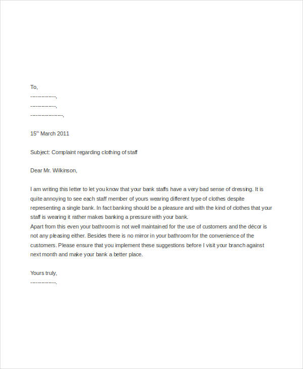 complaint-letter-template-in-word-free-download