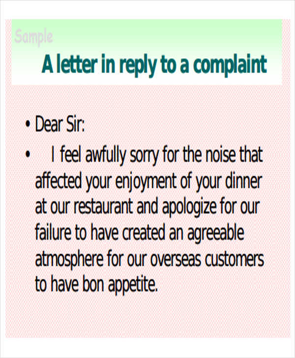 33-complaint-letter-formats-doc-pdf