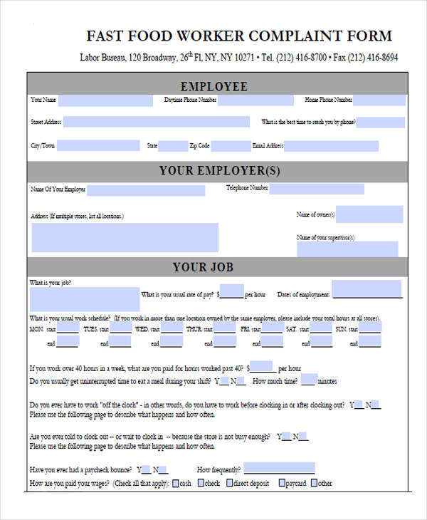 68+ Complaint Letters in PDF Free & Premium Templates