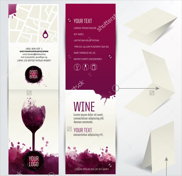 wine restaurant business card
