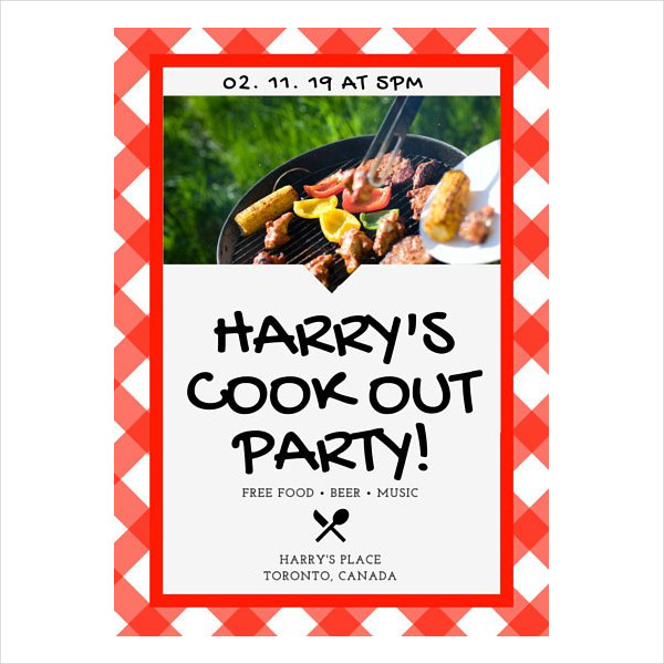 Company Cook Out Flyer